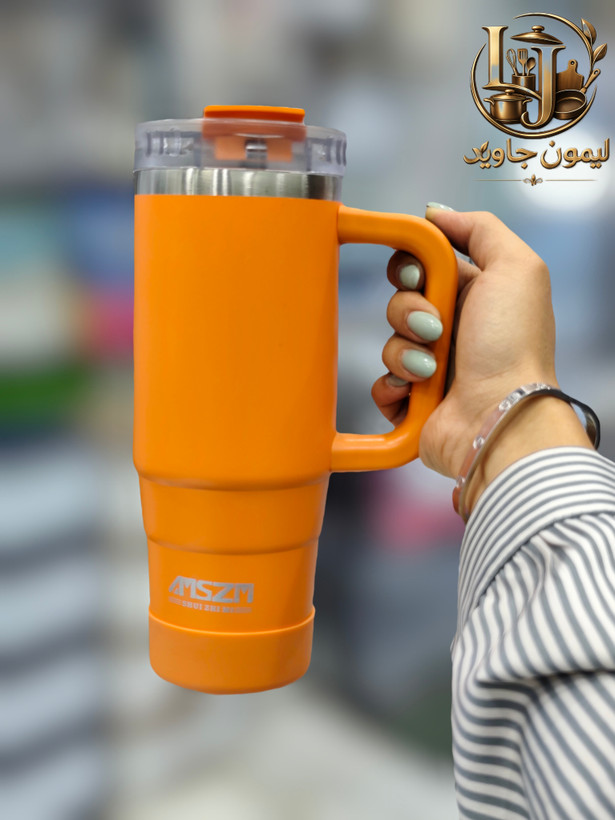 تراول ماگ مدل تامبلر دسته از بغل 1.5 لیتری کد 3036
